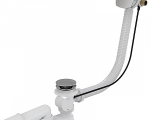 Alcaplast A564KM1 Сифон для ванны с напуском воды через перелив хром