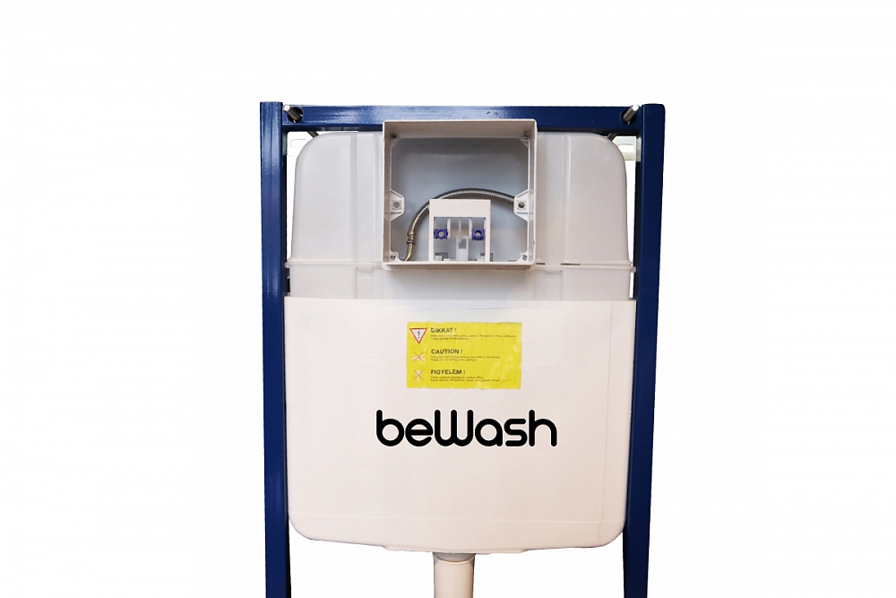 beWash Комплект Инсталляции BW74 для подвесного унитаза с кнопкой смыва 500RZVP0100PK0000001 