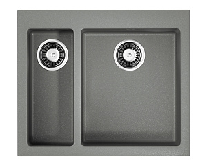 Кухонная мойка Omoikiri Bosen 59-2-GR Tetogranit/leningrad grey 