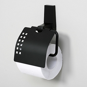Купить wasserkraft abens k-3225 держатель для туалетной бумаги подвесной черный в интернет-магазине santehcafe.ru