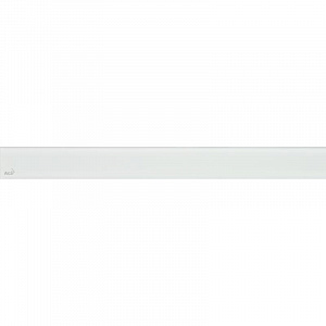 Купить alcaplast gl1200 gl1200-850 решетка для водоотводящего желоба 5,65x84,4 цвет белый в интернет-магазине santehcafe.ru