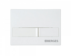 Berges Novum 040011 Кнопка для инсталляции L1 ,белая 