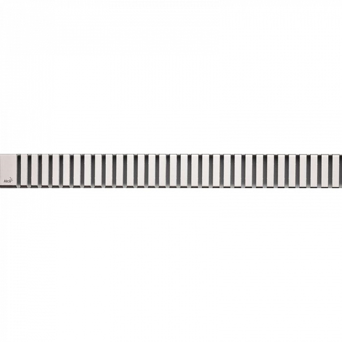 Alcaplast LINE LINE-550L Решетка для водоотводящего желоба 5,3x54,4 цвет глянцевый хром
