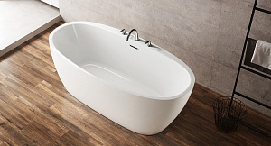 Купить акриловая ванна belbagno bb404-1500-800 отдельностоящая  в интернет-магазине santehcafe.ru