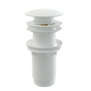 Купить alcaplast a395b донный клапан для умывальника 5/4" белый в интернет-магазине santehcafe.ru