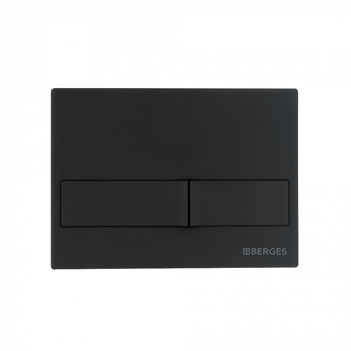 Berges Novum 040015 Кнопка для инсталляции L5, Soft Touch черная