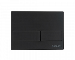 Berges Novum 040015 Кнопка для инсталляции L5, Soft Touch черная