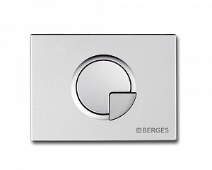 Berges Novum 040022 Кнопка для инсталляции R2, матовый хром