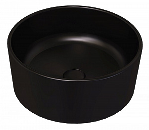 Купить bien harmony 40 hrlg04001fd0b7000 раковина на столешницу  круглая , цвет черный матовый в интернет-магазине santehcafe.ru