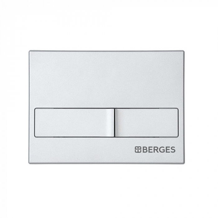 Berges Novum 040012 Кнопка для инсталляции L2, матовый хром