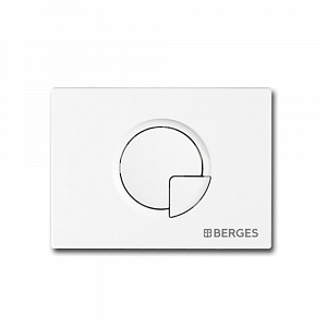 Купить berges novum 040024 кнопка для инсталляции r4 ,soft touch белая в интернет-магазине santehcafe.ru