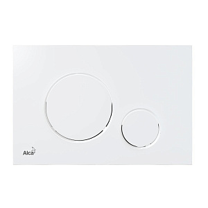 Купить alcaplast m670 m670 кнопка управления для скрытых систем инсталляции цвет белый в интернет-магазине santehcafe.ru
