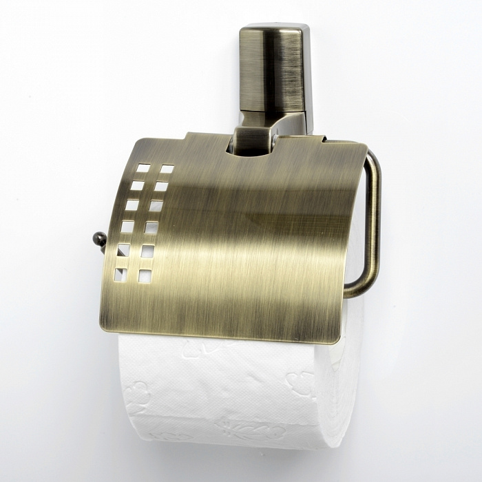WasserKRAFT Exter K-5225 Держатель для туалетной бумаги подвесной светлая бронза