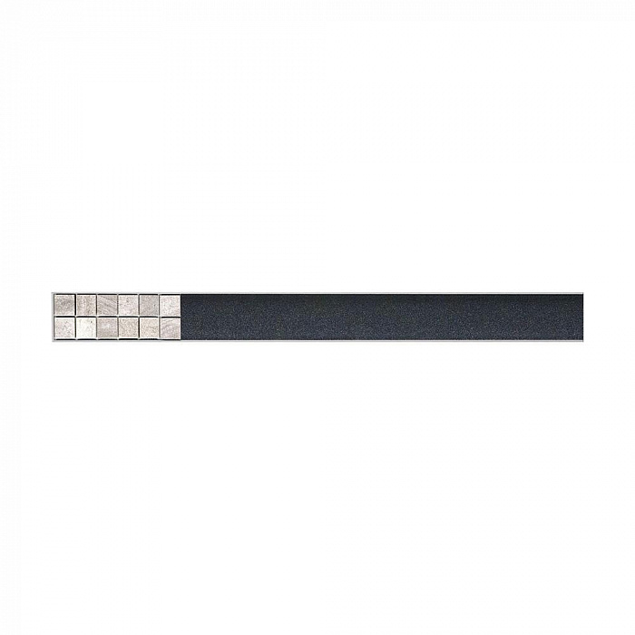 Alcaplast TILE TILE-750 Решетка под кладку плитки для APZ12 Optimal 5,5x74,4 цвет черный