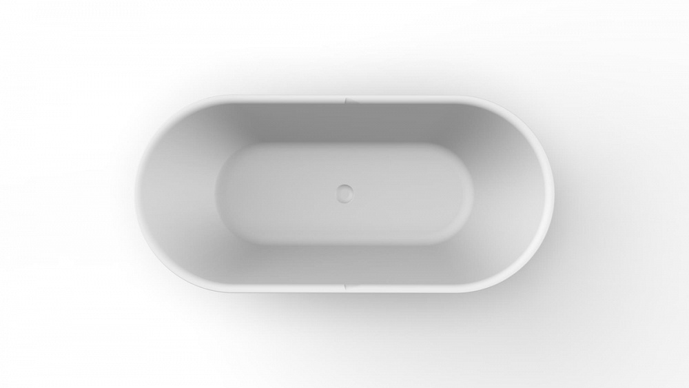 Акриловая ванна BelBagno BB70-1500-800-W/NM Белый Глянец внутри, черный матовый снаружи Отдельностоя