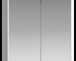 Aqwella Neringa NER0408 Зеркальный шкаф подвесной белый