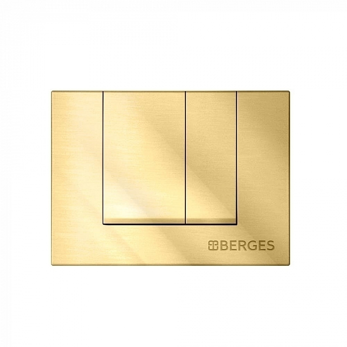 Berges Novum 040049 Кнопка для инсталляции S9, золото глянец