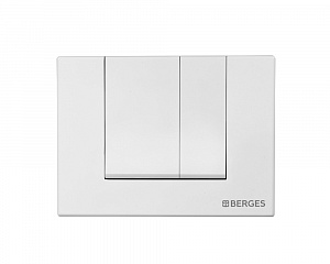 Berges Novum 040041 Кнопка для инсталляции S1, белая