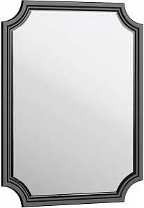 Купить aqwella ladonna lad0207blk зеркало подвесное чёрное в интернет-магазине santehcafe.ru