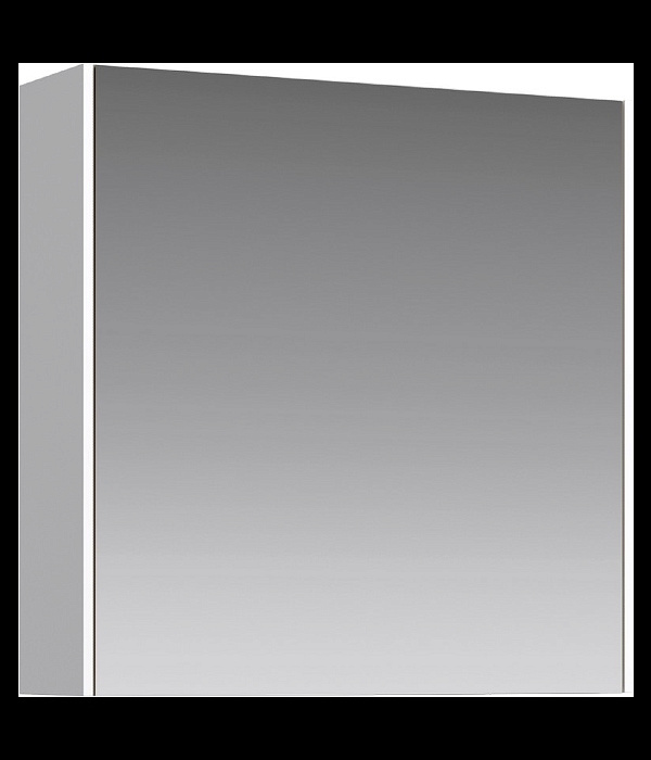 Aqwella Mobi MOB0406+MOB0717W Зеркальный шкаф подвесной белый