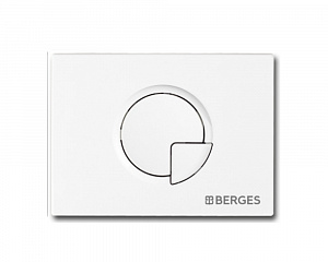 Berges Novum 040021 Кнопка для инсталляции R1, белая